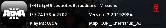 [FR] #LpB# Les potes Baroudeurs - Missions